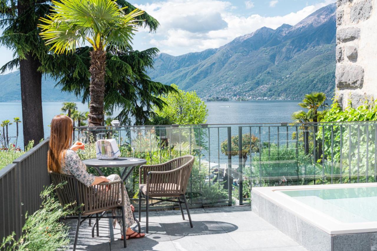 Romantik Hotel Castello Seeschloss Ascona Exterior foto