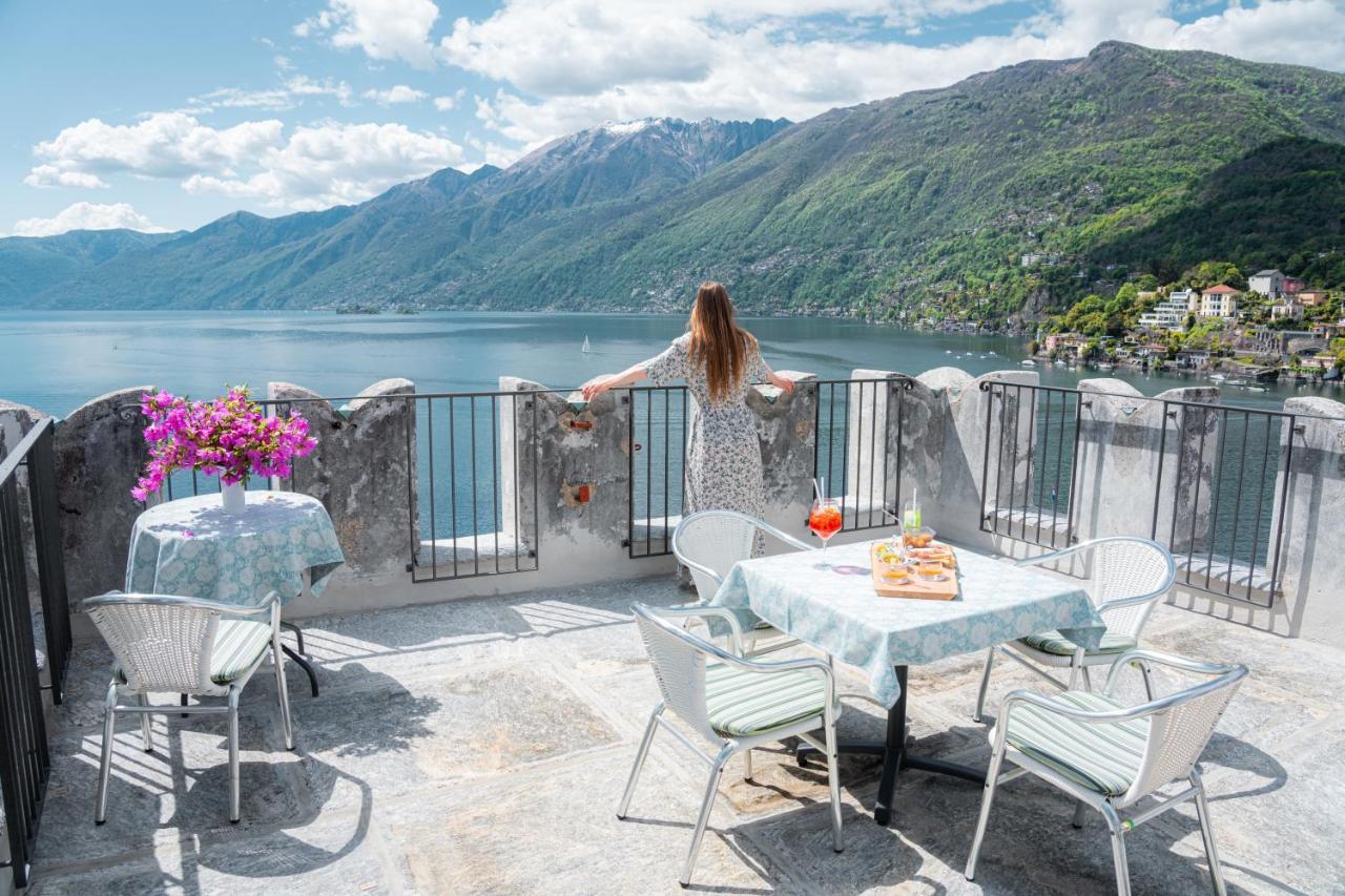 Romantik Hotel Castello Seeschloss Ascona Exterior foto