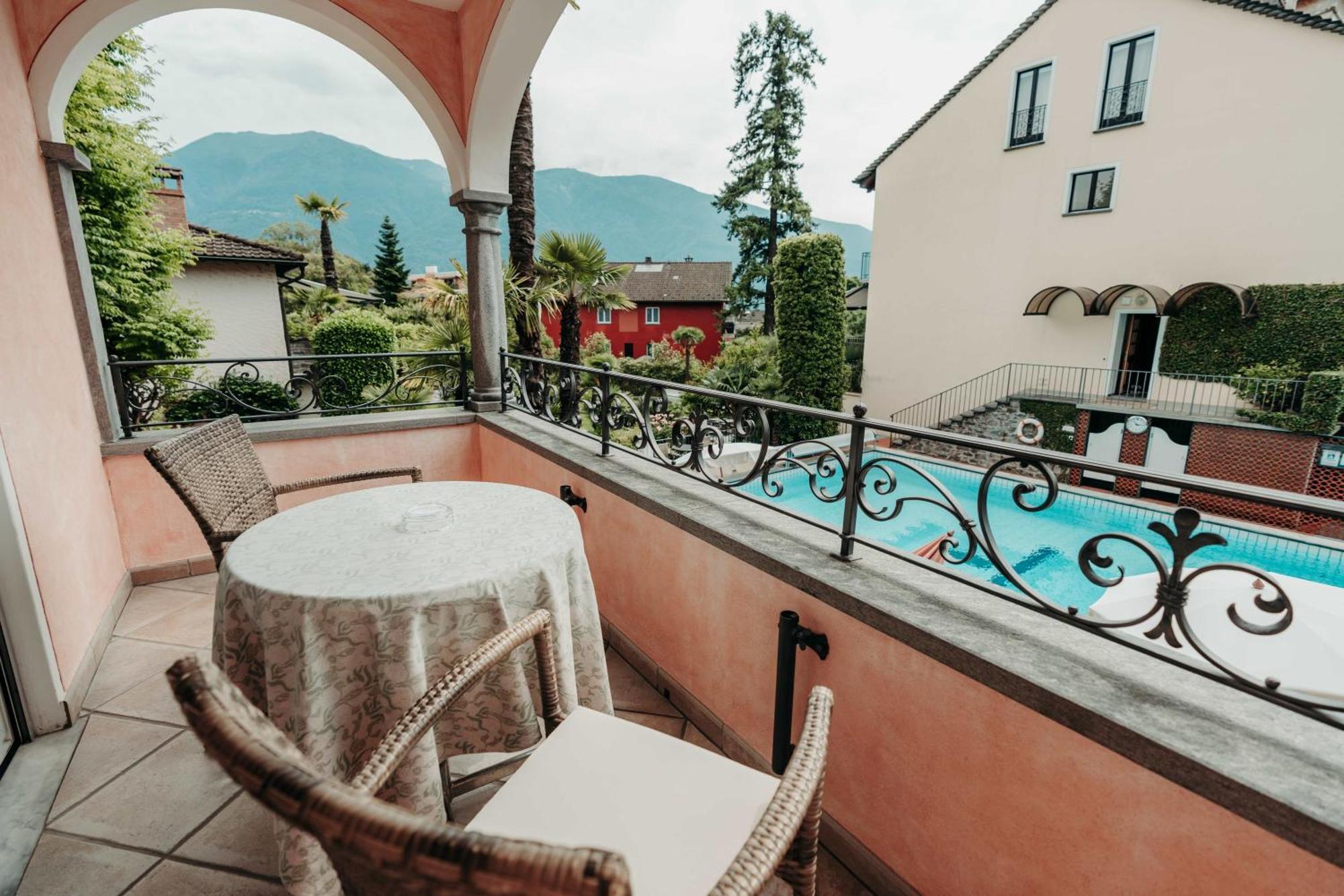 Romantik Hotel Castello Seeschloss Ascona Exterior foto