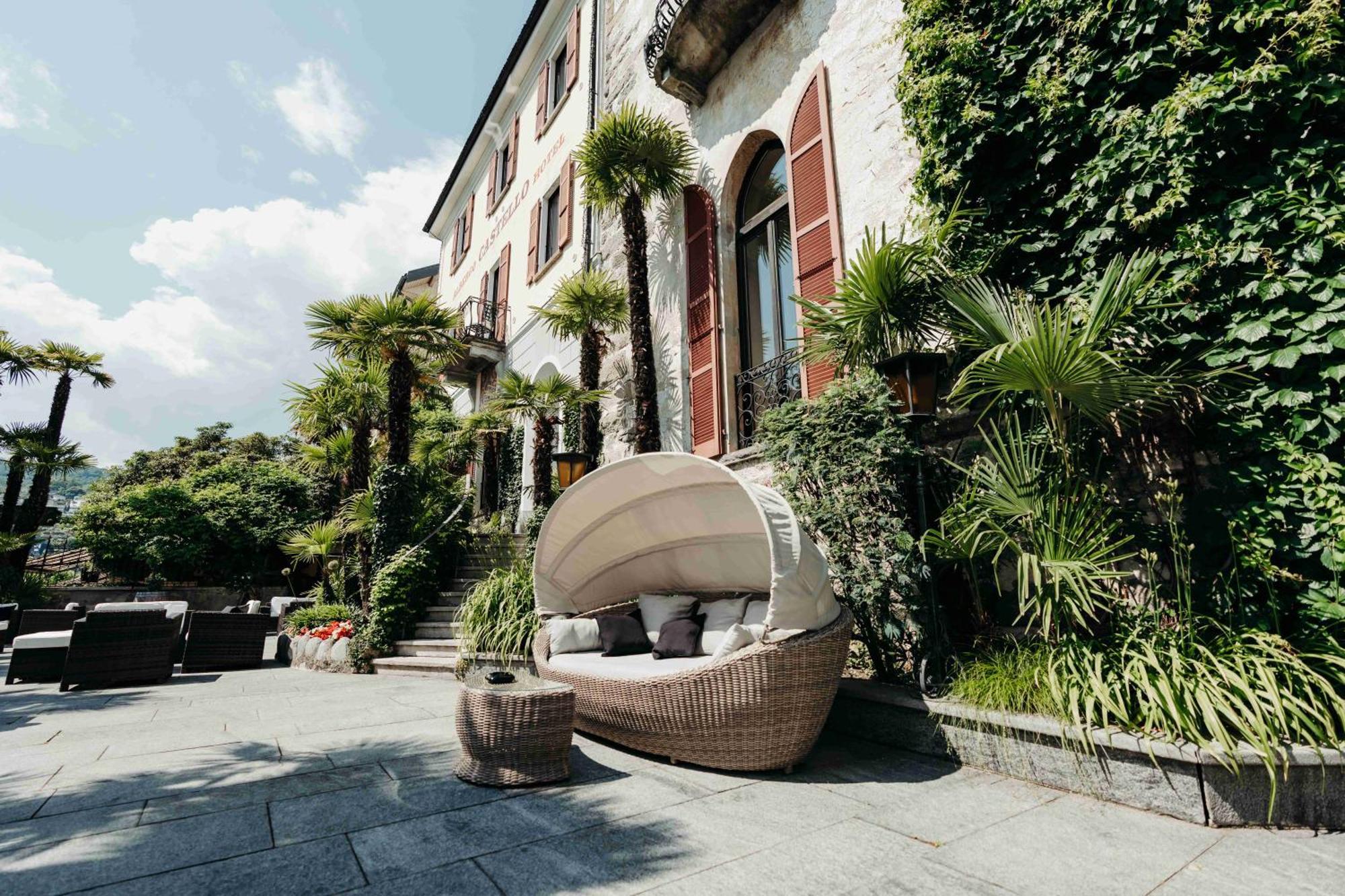 Romantik Hotel Castello Seeschloss Ascona Exterior foto