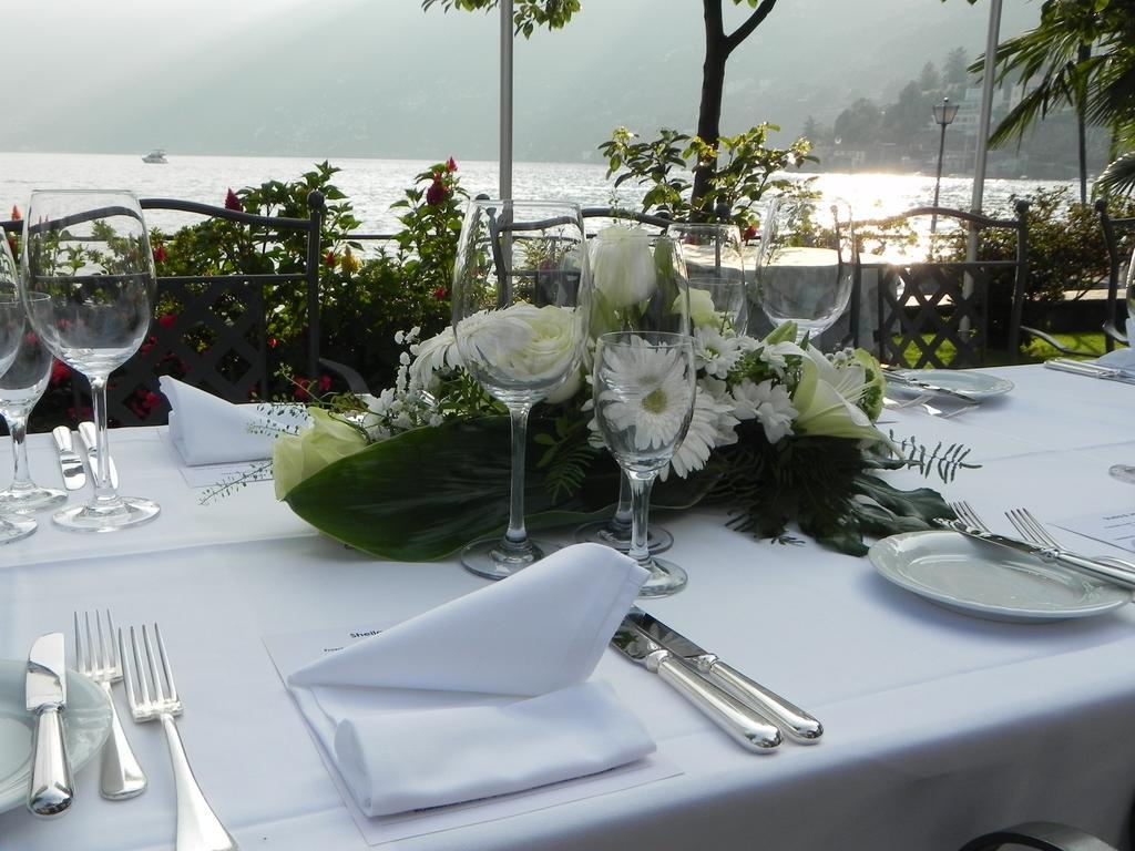 Romantik Hotel Castello Seeschloss Ascona Exterior foto