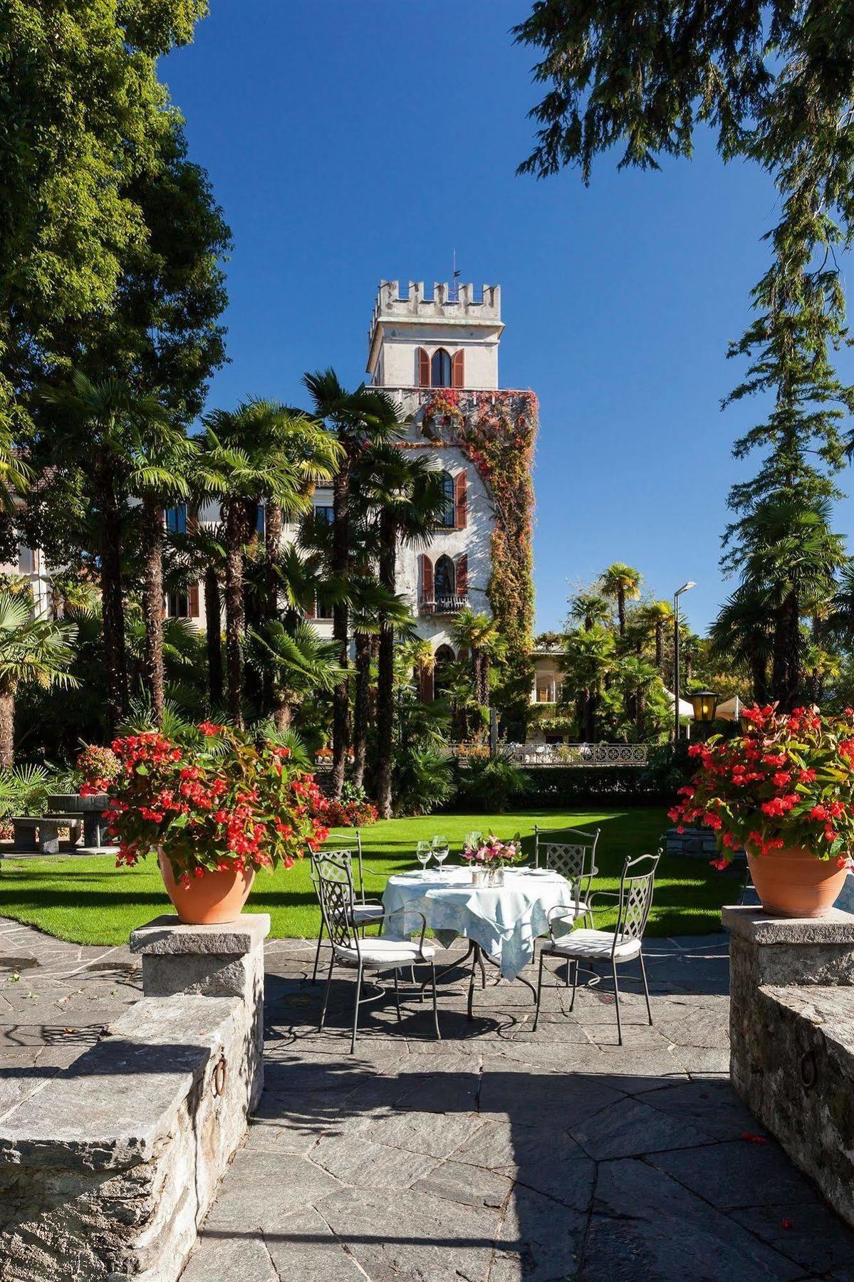 Romantik Hotel Castello Seeschloss Ascona Exterior foto